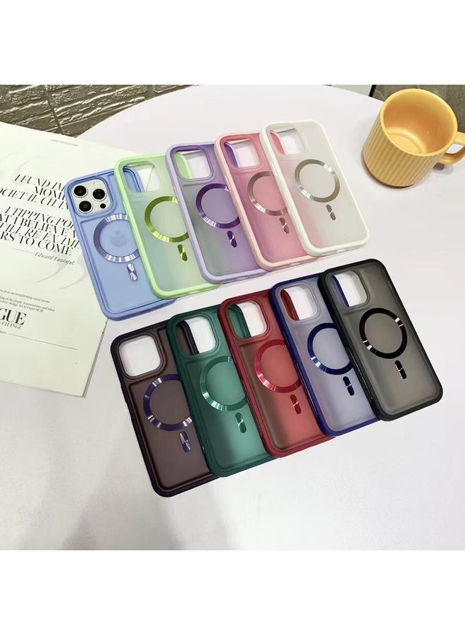 S-TOP Case For iPhone 13 / 14 Bread 3 in 1 MagSafe Acrylic Hybrid Silicone Phone Case - Image 2