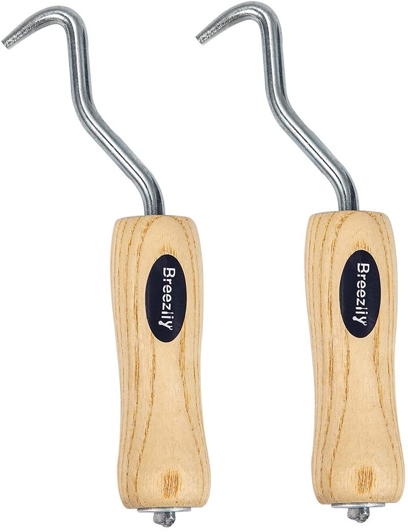 Breezliy 2 Pieces Wire Twister,Rebar Wire Twister Pull Tie Wire Twister, Concrete Metal Wire Twisting Fence Tool - Image 1