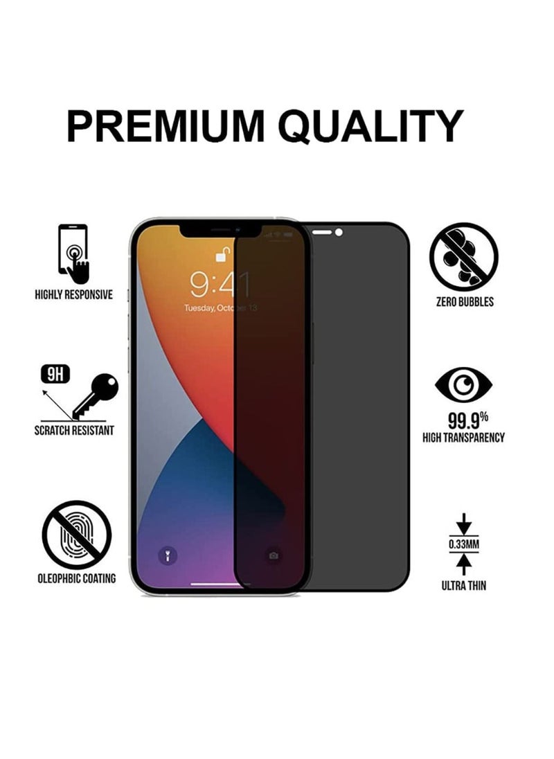 DIGI CORE - Tempered Privacy Glass Screen Protector For Apple iPhone 13 Pro Max 6.7inch - Image 1