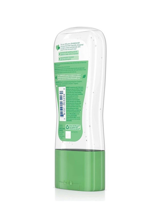 Johnson's Baby Gel Oil With Aloe & Vitamin Clear 192ml - Image 2