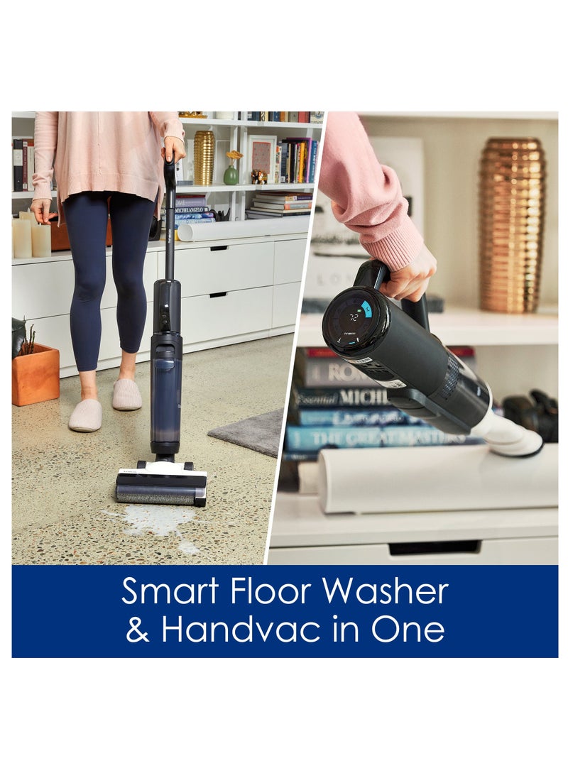 Smart Wet Dry Vacuum Cleaners, Floor Cleaner Mop 2-in-1 Cordless Vacuum for Multi-Surface, Lightweight and Handheld, Floor ONE S5 Combo