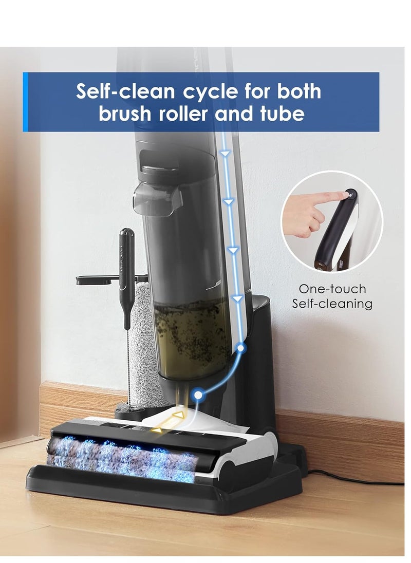 Smart Wet Dry Vacuum Cleaners, Floor Cleaner Mop 2-in-1 Cordless Vacuum for Multi-Surface, Lightweight and Handheld, Floor ONE S5 Combo