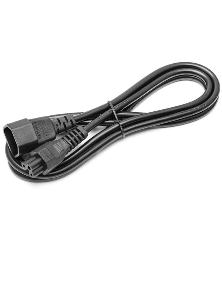 DKURVE - IEC 320 C14 to C5 Adapter Converter C5 to C14 AC Power Cable (1.8M) - Image 1