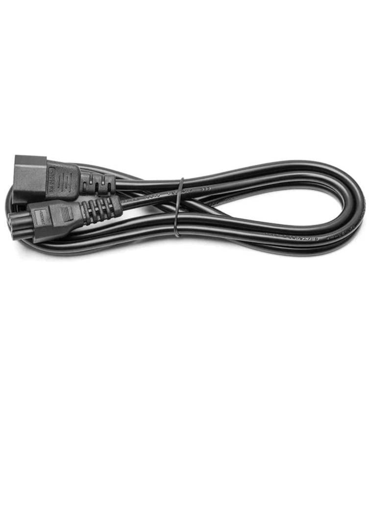 DKURVE - IEC 320 C14 to C5 Adapter Converter C5 to C14 AC Power Cable (1.8M) - Image 1