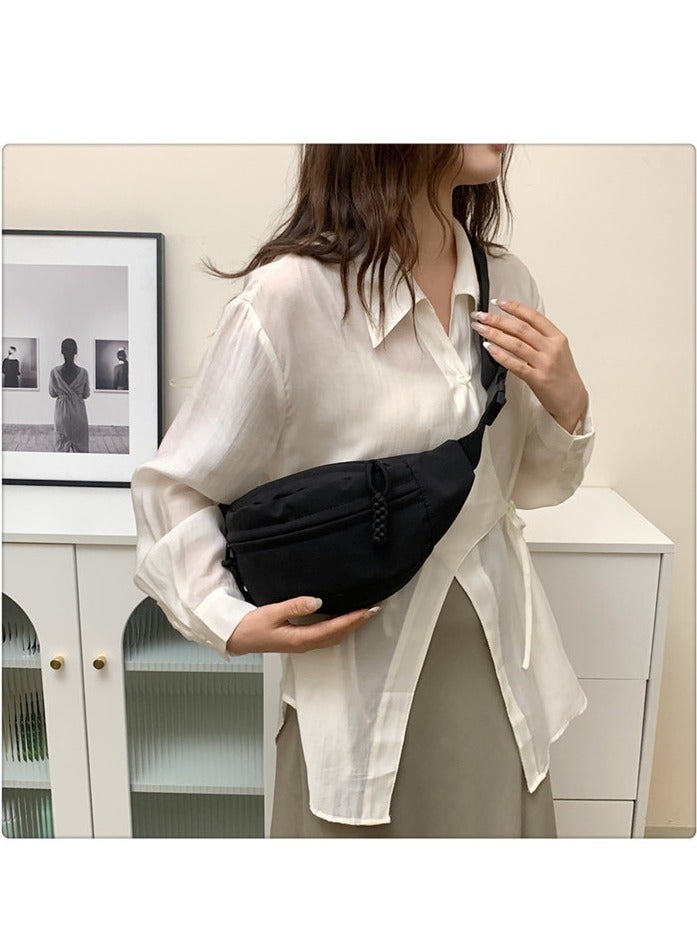 Sports chest bag leisure mobile phone waist bag messenger bag - Image 4