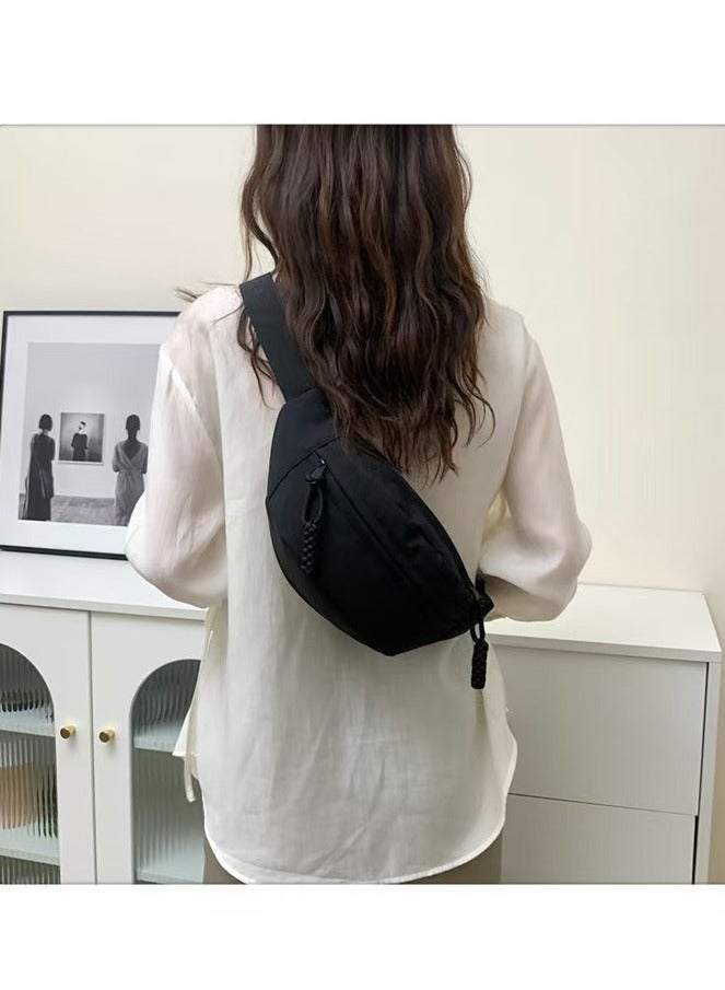 Sports chest bag leisure mobile phone waist bag messenger bag - Image 3