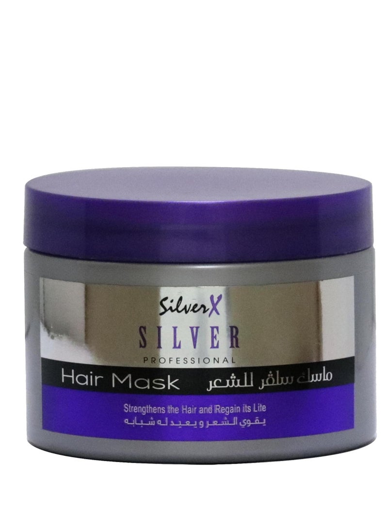 Silver X Silver Professional Hair Shampoo, Hair Conditioner and Hair Mask Set For Anti Yellow Effect - Image 4