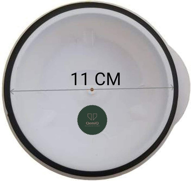 QemiQ® -Mixer Grinder- (Medium jar lid/Cap with Rubber Gasket)-Fits- PREETHII (Diameter: 11 cm White) - Image 2
