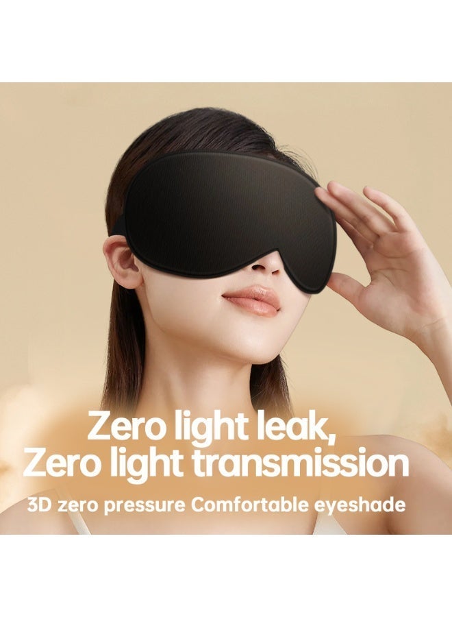 Wireless Rechargeable Heated Eye Mask, 3 Temperature Settings USB Charging Electric Eye Compress Mask, Relieve Eye Fatigue, Dark Circles, Migraines, Washable Sleep Mask for Home & Travel - Image 4