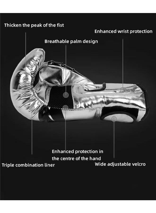 Boxing Gloves,All-Purpose Training Punching Bag Gloves 12oz,Pro-Tested Kickboxing Gloves For Men Women,Boxing Kickboxing Mixed Martial Arts Muay Thai MMA Heavy Bag Training Gloves - Image 2