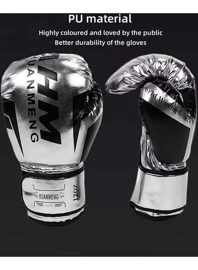Boxing Gloves,All-Purpose Training Punching Bag Gloves 12oz,Pro-Tested Kickboxing Gloves For Men Women,Boxing Kickboxing Mixed Martial Arts Muay Thai MMA Heavy Bag Training Gloves - Image 5