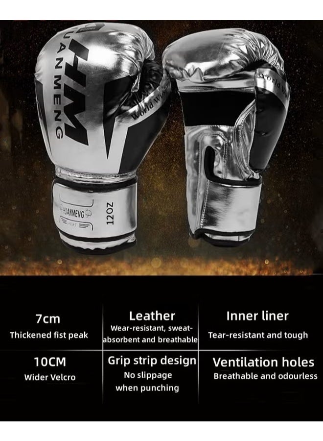 Boxing Gloves,All-Purpose Training Punching Bag Gloves 12oz,Pro-Tested Kickboxing Gloves For Men Women,Boxing Kickboxing Mixed Martial Arts Muay Thai MMA Heavy Bag Training Gloves - Image 3