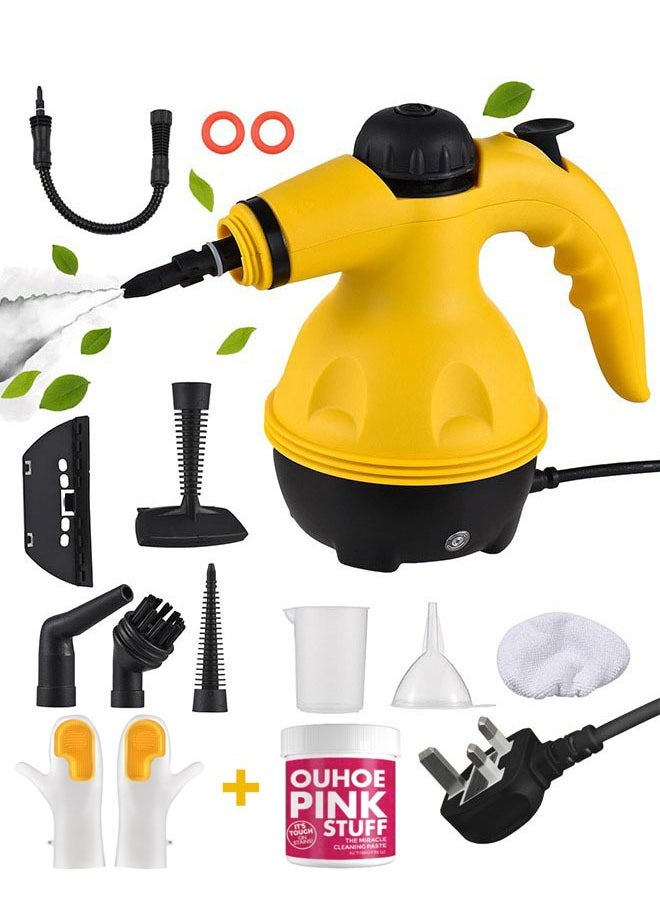 Arabest - High Pressure Steam Cleaner Portable Steam Small Household Kitchen Handheld Steam Cleaner with Gift (Cleaning Cream and Gloves) ﻿ - Image 1