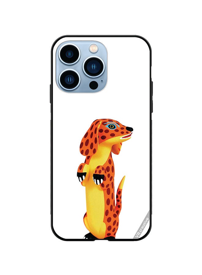 VR CREATIVE Protective Case Cover For Apple iPhone 14 Pro Max Dog Design Multicolour - Image 1