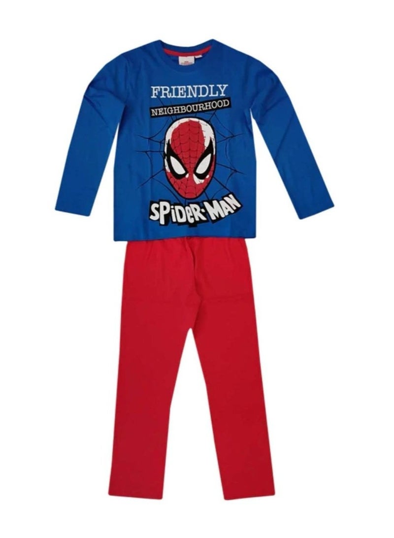 سبايدر مان سبايدرمان من مارفل كوميكس بيجامة قطنية بأكمام طويلة 100% قطن من كيدز تي في - Image 2