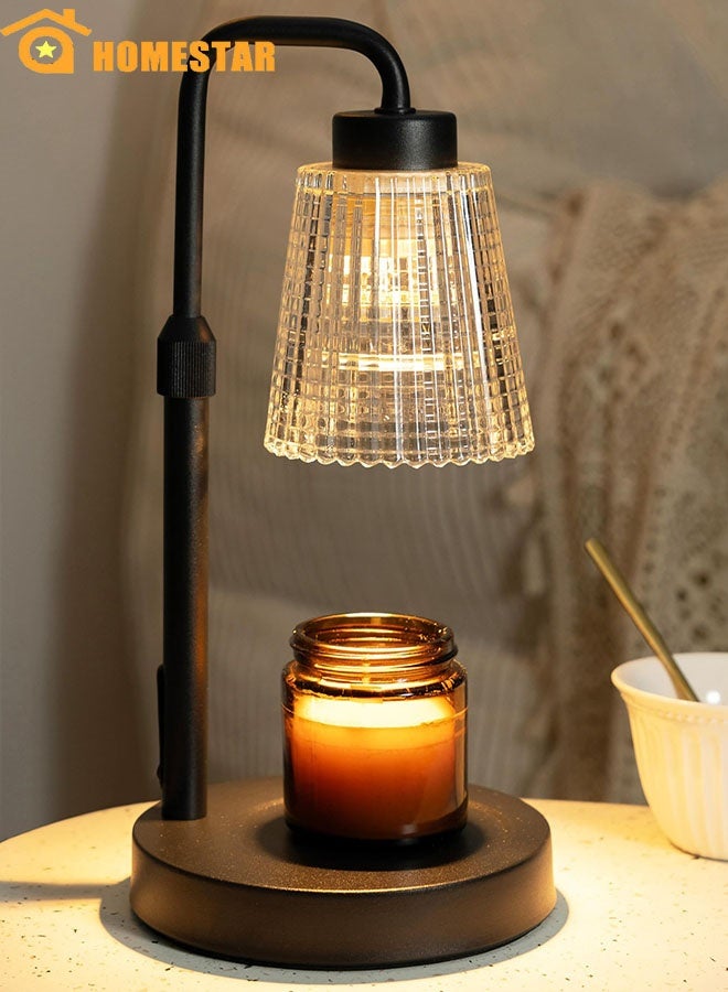Candle Warmer Lamp with Timer Dimmable, Birthday Gifts for Women, House Warming Gifts New Home Decor, Wax Melt Warmer for Jar Candles with 2 Bulbs