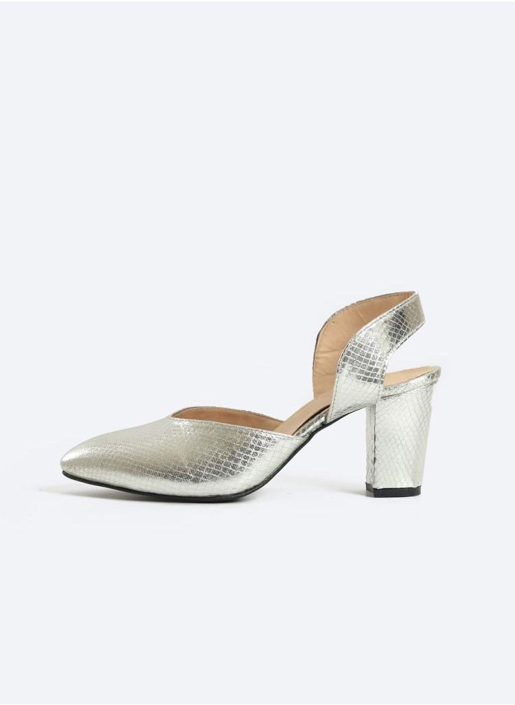 Zahwa - Shoes Heels Open Snake Leather - Image 1