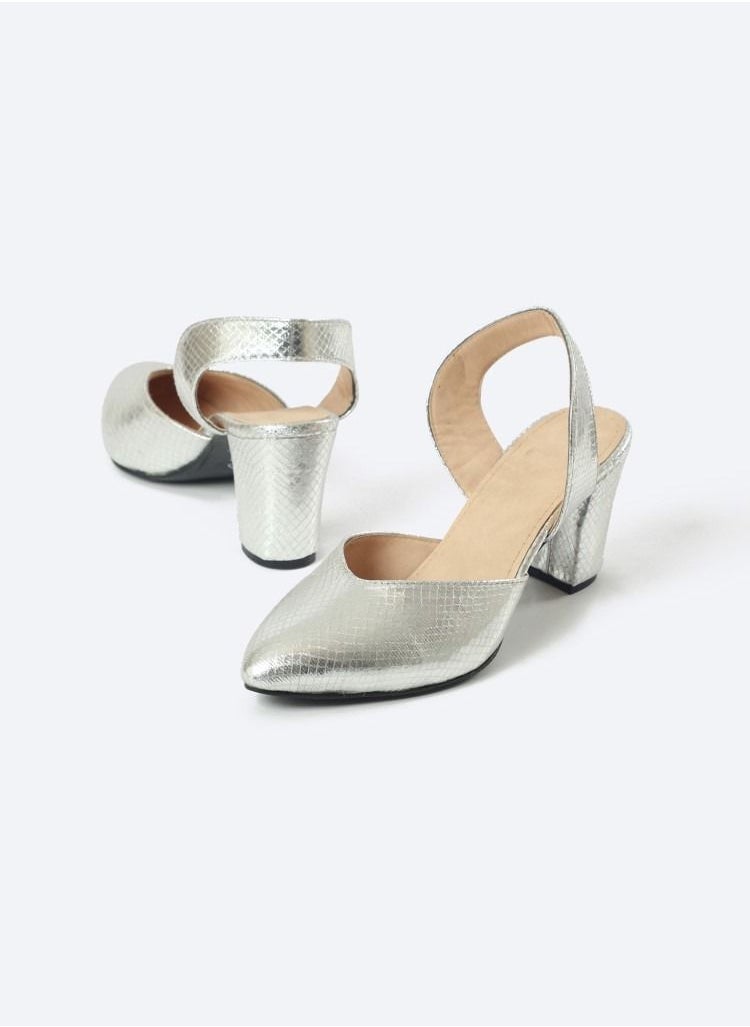 Zahwa - Shoes Heels Open Snake Leather - Image 1