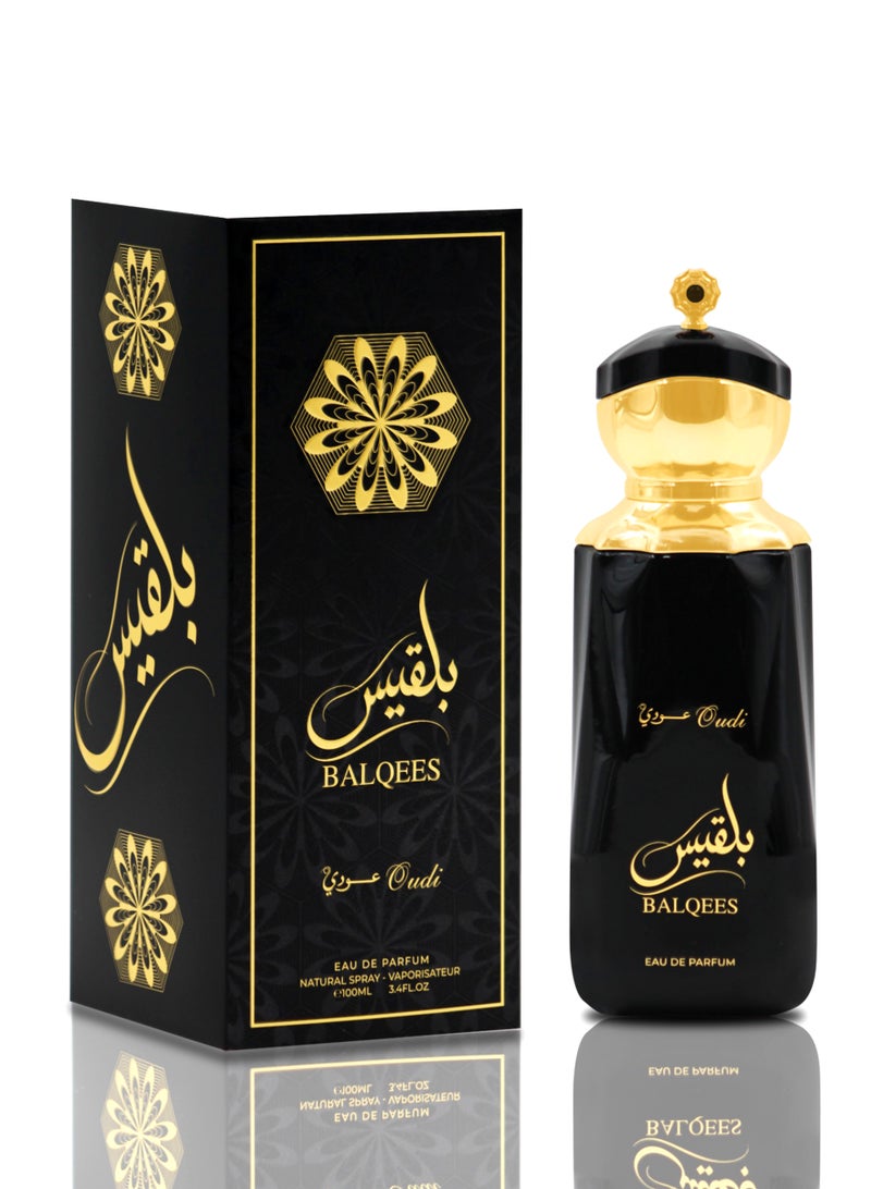 Balqees Eau De Parfum 100ml Perfume For Men Long Lasting Citrus Aromatic Woody Musky Fragrance