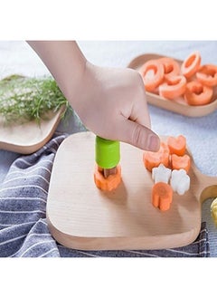 Fruit Vegetable Cutter Shapes Set, Mini Pie, Fruit And Cookie Stamps Mold, Cookie Cutter Decorative Food, For Kids Baking And Food Supplement Tools Accessories Crafts For Christmas, Green (12 Pcs) - pzsku/ZCE5916F094AD007C586CZ/45/_/1733731386/c88c3bc7-4ebd-4665-9d45-be5f87c0b7e9