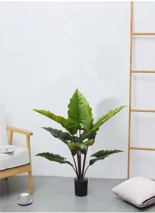 DRAMA HOME Artificial Tree Simulating Coconut Tree With Its Natural Texture 100 Cm  - Image 1