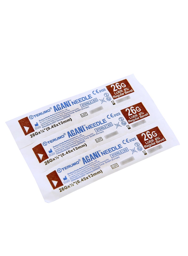 Terumo Agani Needle 26G x 1/2 (0.45 x 13mm) - Image 3