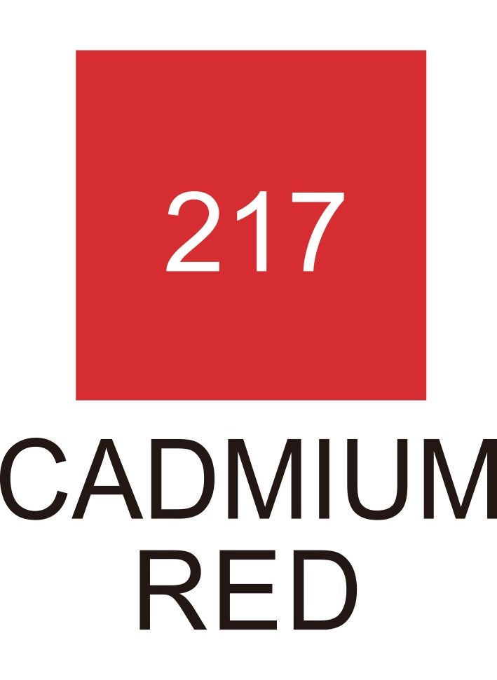 Zig Kurecolor Fine&brush For Manga Double Sided Pen N:217 Cadmium Red  - Image 2
