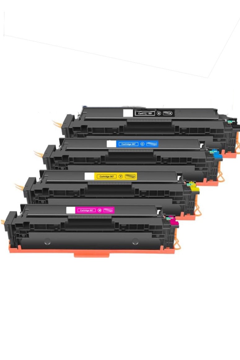 067 Compatible Toner Cartridge Set  High Yield Vibrant Color & Crisp Black Prints  - Image 1
