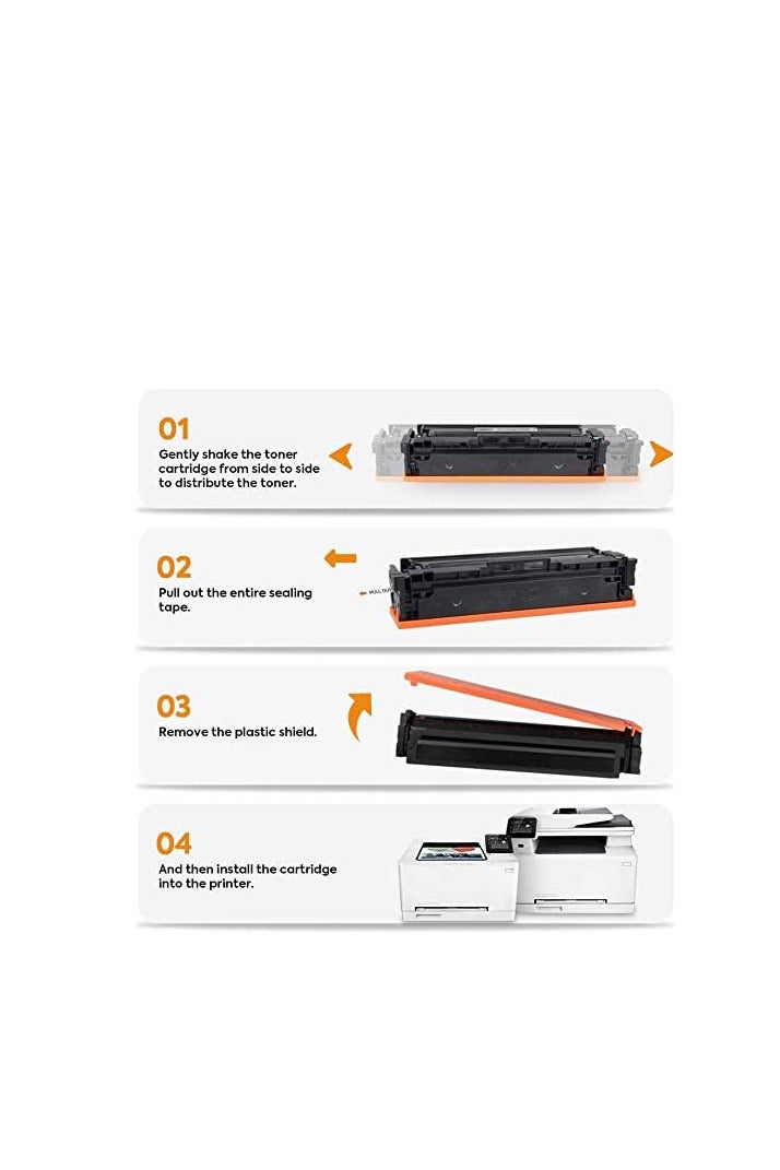 067 Compatible Toner Cartridge Set  High Yield Vibrant Color & Crisp Black Prints  - Image 2