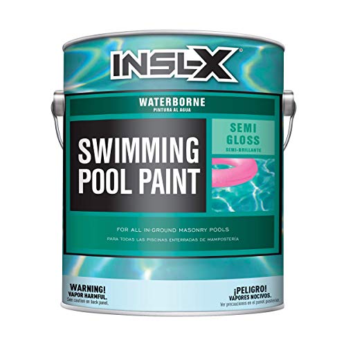 INSL-X Waterborne, Semi-Gloss Acrylic Pool Paint, Ocean Blue, 1 Gallon - Image 1