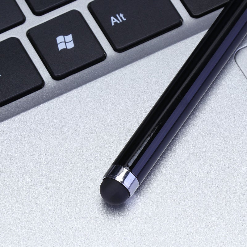 10pcs Aluminum Capacitive Stylus Ballpoint Pen 2-in-1 Writing Pens for Tablets Smartphones (Random Color) - Image 5