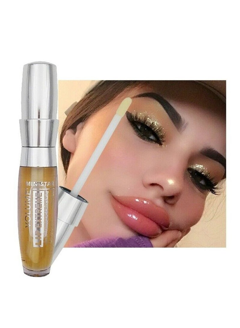 Ministar - Lip Plumper With Ginger Oil Syrup Cosmetics Lip Plumper Lip Enhancer & Lip Care Serum for Fuller Softer Lips To Create Plump Lips Reduce Fine Lines and Moisturize Increased Elasticity Lip - Image 1
