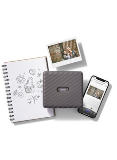 FUJIFILM Fujifilm Instax Link Wide Smartphone Printer Mocha Gray  - Image 4