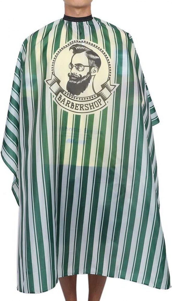 Hairdressing Apron, Metal Buckle Barber Cape, Breathable Anti Static Salon Apron with Adjustable Strap, Ideal for Hair Cutting & Hair Dyeing Protection (Green) - Image 4