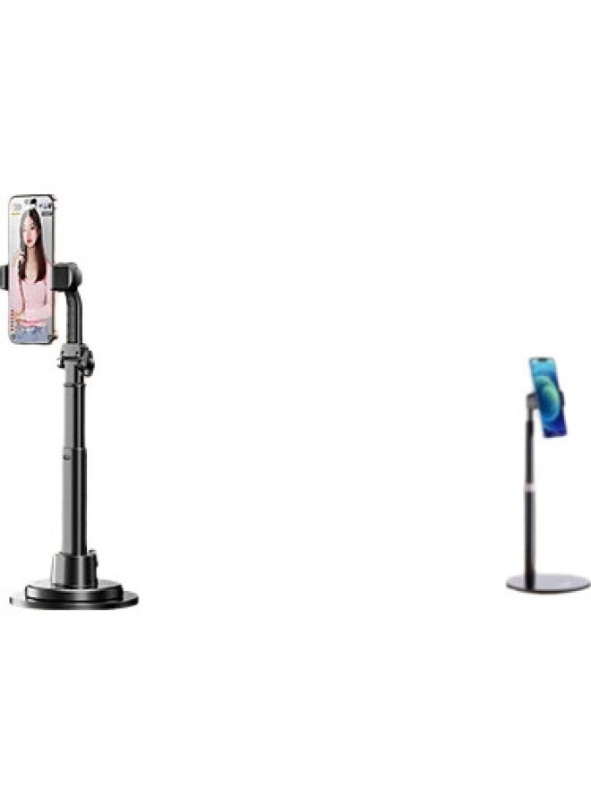 KOVOL Kewo Phone Stand, Desktop Stand, 360° Rotating, Height Adjustable, Overhead Shooting, Home Lazy Viewing, Tv Watching, Tiktok Video Recording, Online Class, Multifunctional Stand - Image 3