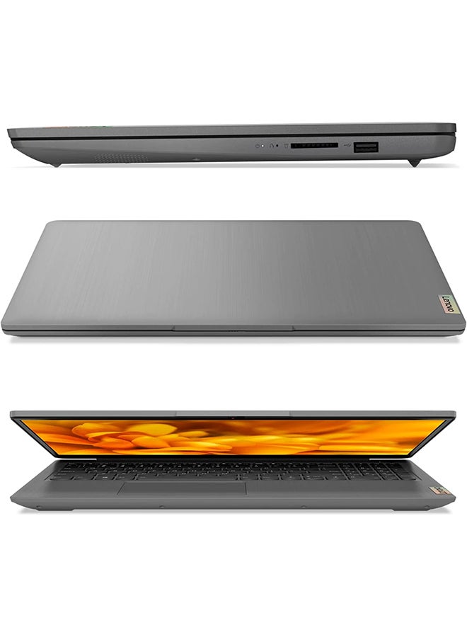 Lenovo Ideapad 3 15ITL6 (Upgraded Version) Laptop With 15.6-Inch FHD Display, Core i3-1115G4 Processor/8GB RAM/256GB SSD/Intel UHD Graphics/Windows-11 Free (Upgraded Version) Laptop Bag+WL Mouse+BT Headphone English/Arabic Grey - Image 5