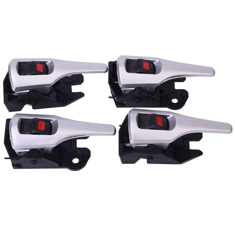 Cheriezing Interior Door Handle Compatible with 20092013 Corolla Replaces 6920612230 Left 6920512230 Right Set of 4