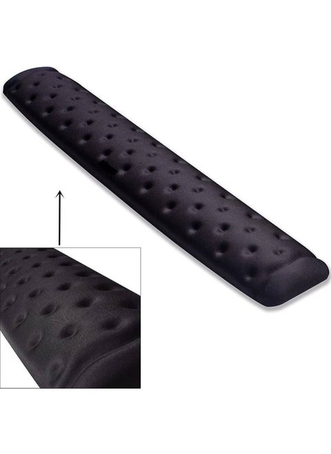 Keyboard Wrist Rest medical Pad for Easy Typing Pain Relief Keyboard Wrist Rest Memory Foam Wrist Rest for Office/Gaming/Computer/Laptop/Mouse Wrist Rest Pad Support Gaming (Black),