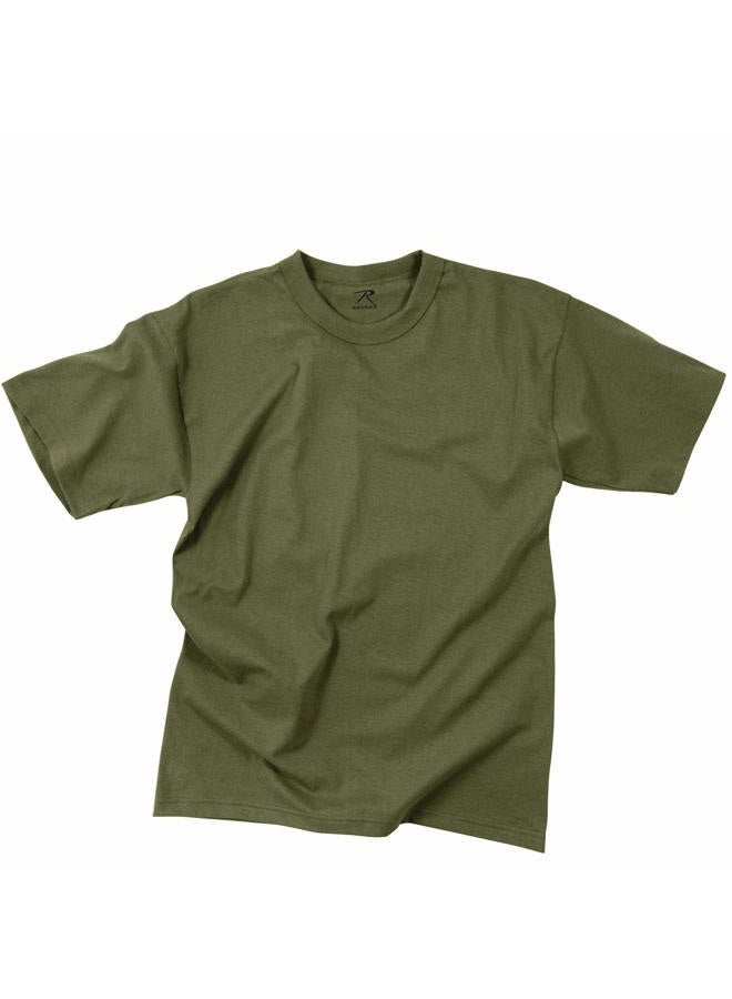 Kids Olive Drab T-Shirt - Size Medium