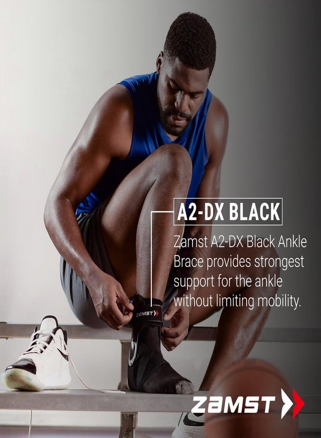 Zamst Premium Ankle Brace, Japanese Collaboration, Adjustable Compression Support for Sports, Heel Pain & Plantar Fasciitis Relief, Left Ankle, Black, XL, Pack of 1 (DZT6001LXL) - Image 2