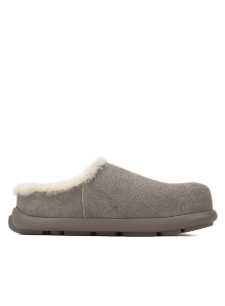 UGG Women’s Round Toe Winter Slippers – Suede with Fur | Cozy - Image 1