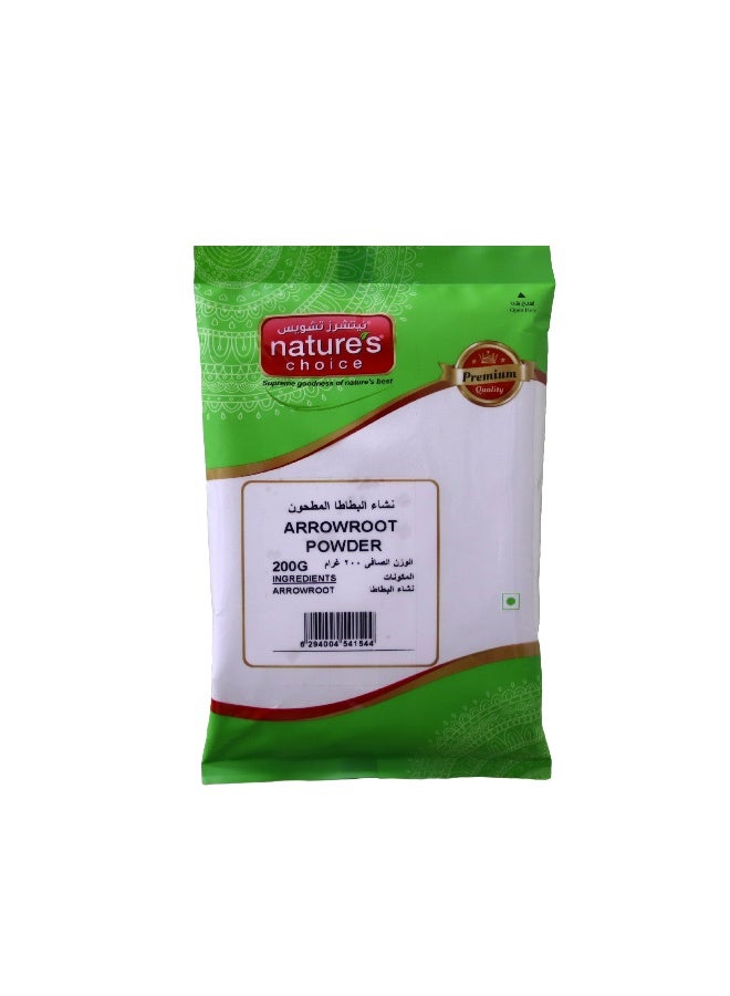 Nature's Choice Arrowroot Powder 200G - Image 1