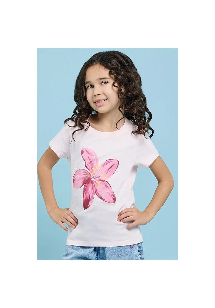 R&b Printed T-Shirt with Crew Neck and Short Sleeves