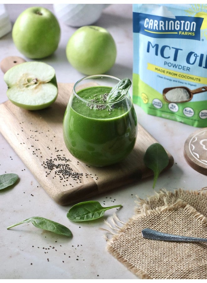 Carrington Farms مزارع كارينجتون - مسحوق زيت MCT العضوي - خالي من الغلوتين، خالي من الهكسان - غير معدل وراثيًا - مناسب للكيتو وخالي من الألبان - Image 4