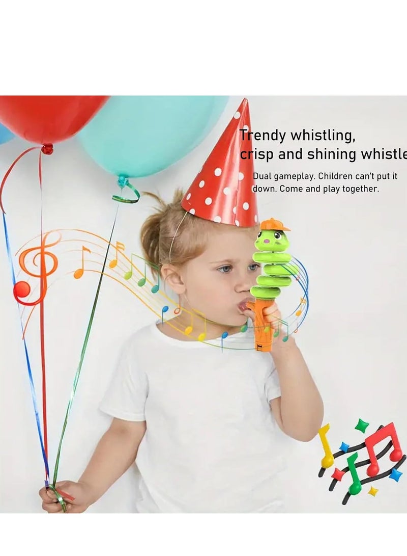 Whistle Snake Toy,Funny Whistle,Cartoon Animal Shaped Snake Torsion Balance Toy (pack of 2) - Image 3