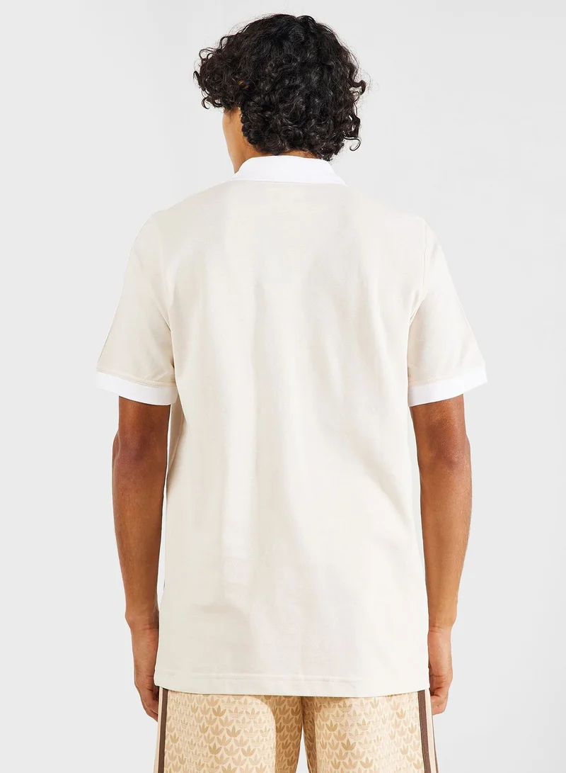 adidas Originals Adicolor Classic 3 Stripe Polo Shirt