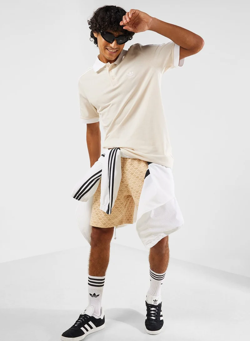 adidas Originals Adicolor Classic 3 Stripe Polo Shirt