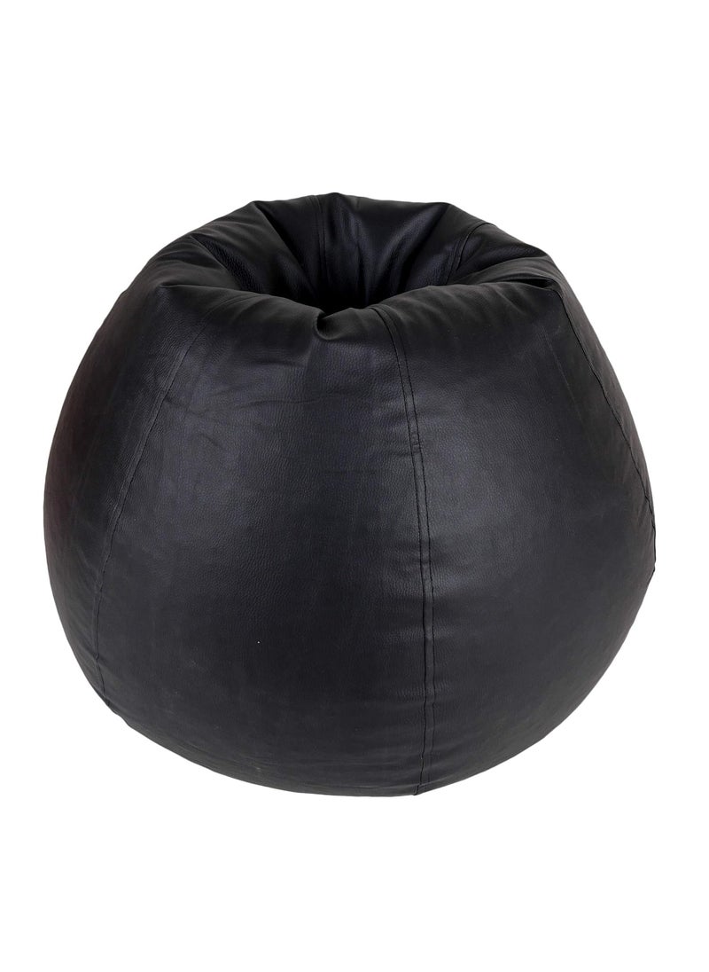 SHIRA 24 SHIRA 24 Exquisite Teardrop Classic Bean Bag Cover Only Pack of 2 Pcs Black XXXL  - Image 3