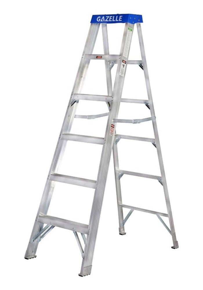 Gazelle Gazelle 6FT Aluminum Step Ladder - Image 1