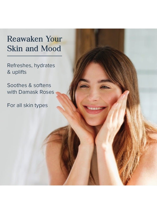 Heritage Store Heritage Store Rosewater, Refreshing Facial Mist for Glowing Skin, with Damask Rose Oil, All Skin Types, Rose Water Spray for Face Made Without Dyes or Alcohol, Vegan & Cruelty Free, 4oz - Image 2